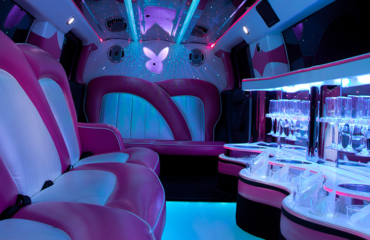 Pink Limo Hire Telford